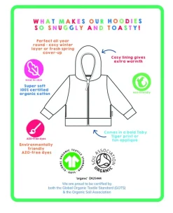 Organic Transport Print Hoodie