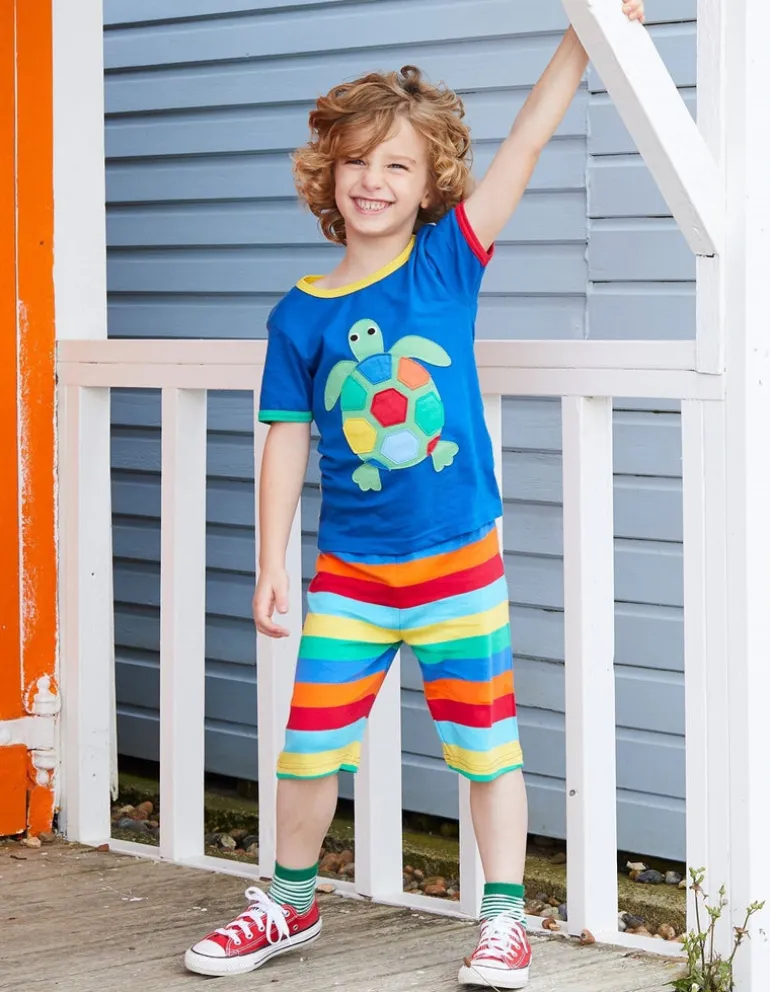 Organic Turtle Applique T-Shirt