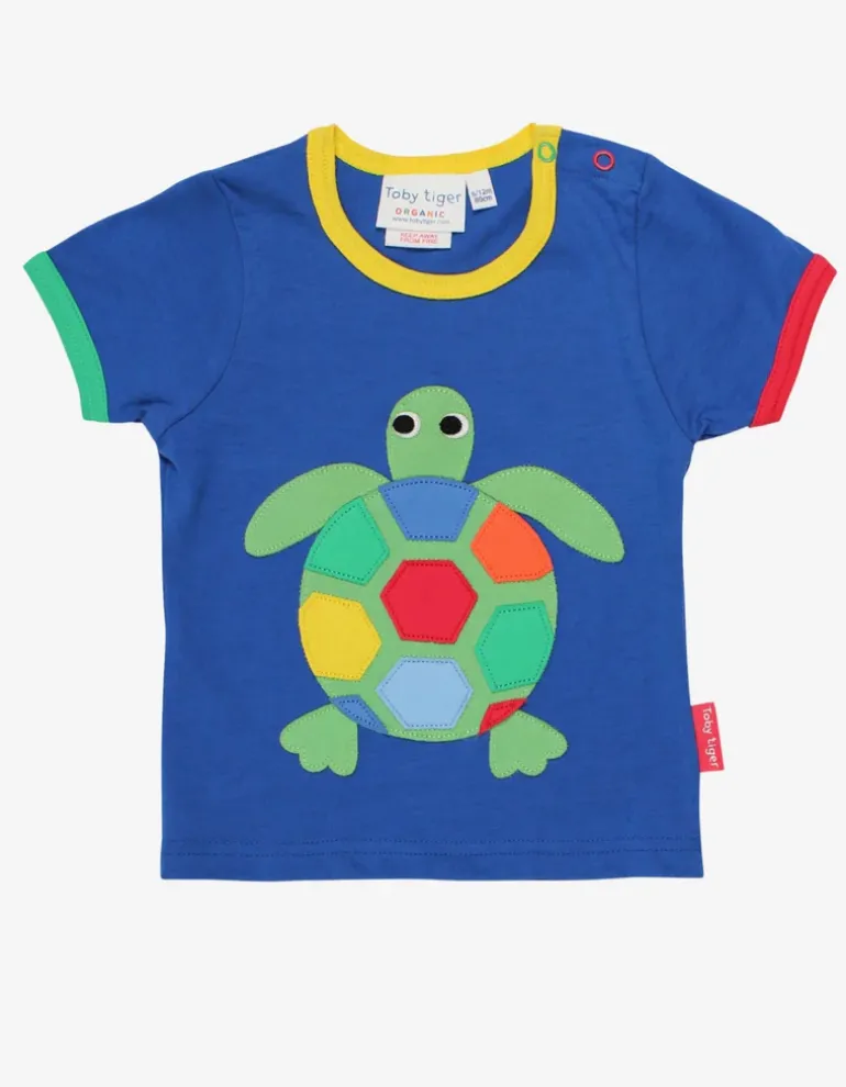 Organic Turtle Applique T-Shirt