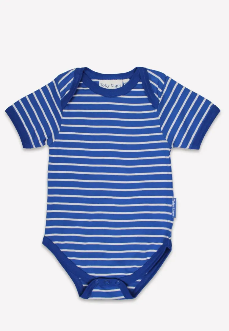 Organic Whale Waves Print Baby Gift Set