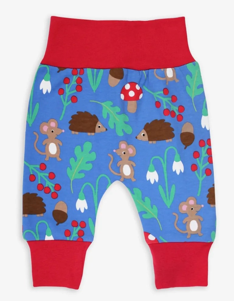 Organic Woodland Print Yoga Pants