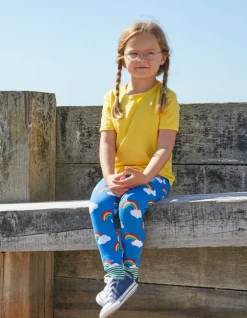 Organic Yellow Basic Short-Sleeved T-Shirt