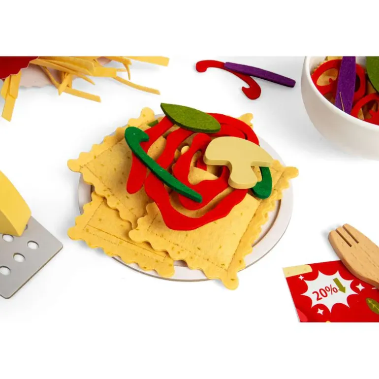 Pasta for Two - Wooden Toy Set