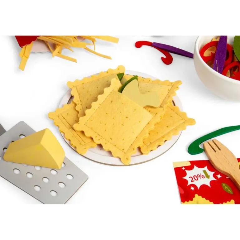 Pasta for Two - Wooden Toy Set