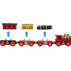 Pirate Train - Wooden Toy