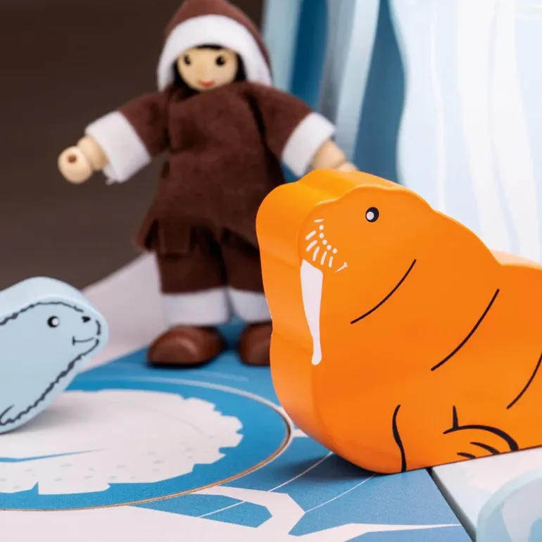 Polar Glacier Toy Playset
