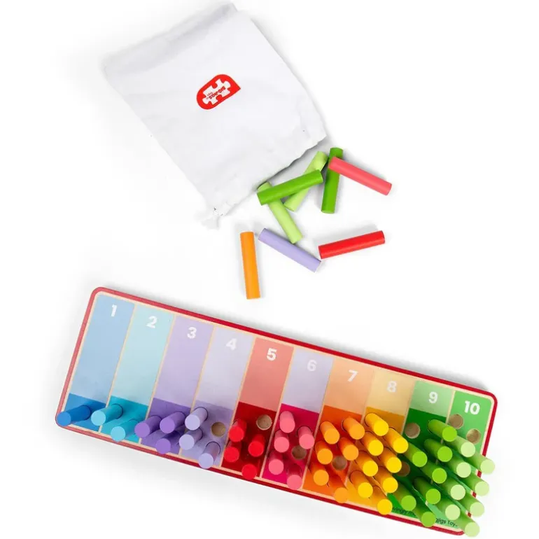 Rainbow Counting Sticks