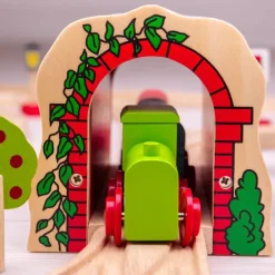 Red Brick Tunnel - Toy Train Accessory