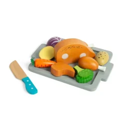 Roast Dinner Wooden Toy Set
