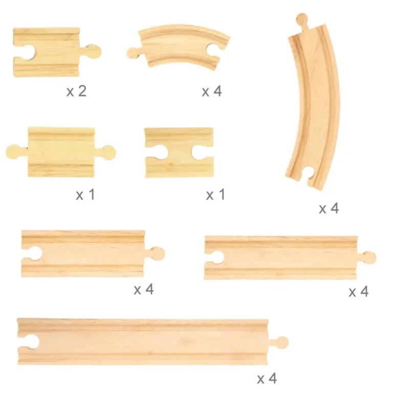 Straights & Curves Track Pack