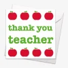 Thank You Teacher Card