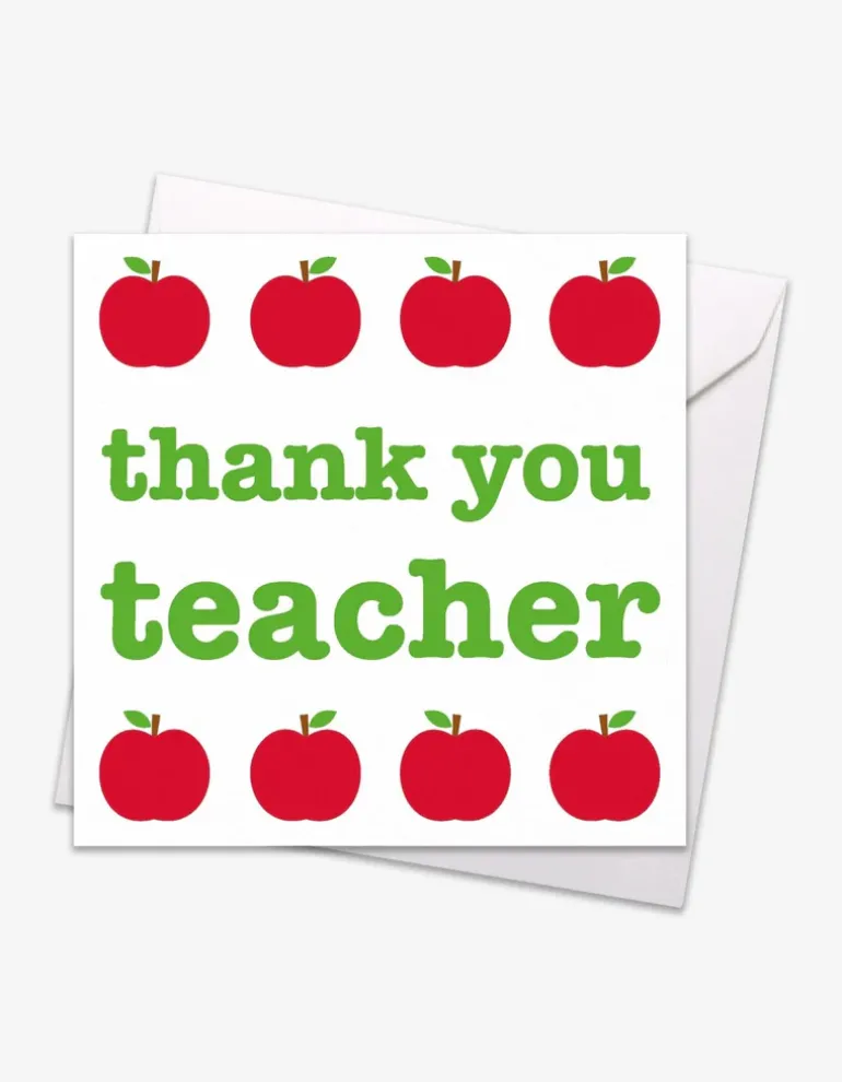 Thank You Teacher Card