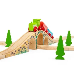 Three Arch Bridge - Wooden Train Toy Accessory