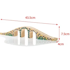 Three Arch Bridge - Wooden Train Toy Accessory