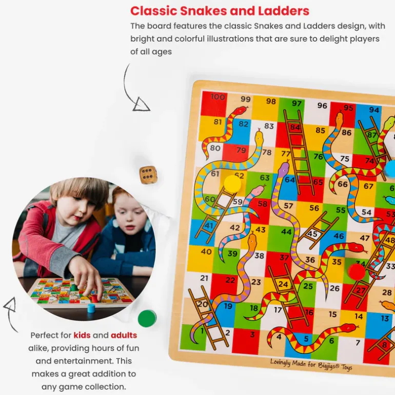 Traditional Snakes and Ladders