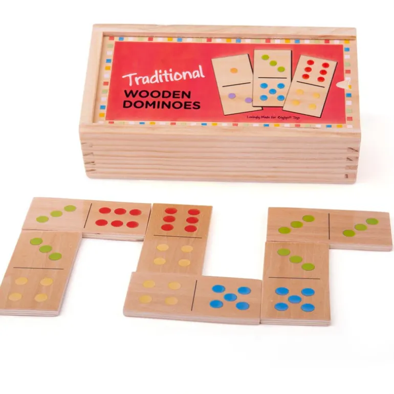 Traditional Wooden Dominoes