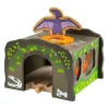 T-Rex Wooden Train Tunnel