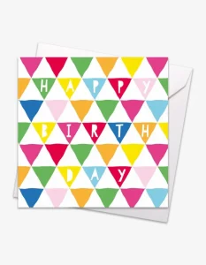 Triangle Birthday Card