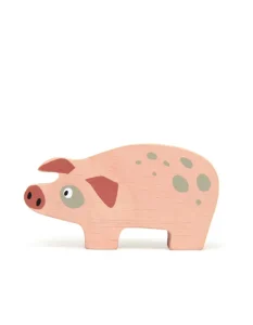 Wooden Farmyard Animal - Pig