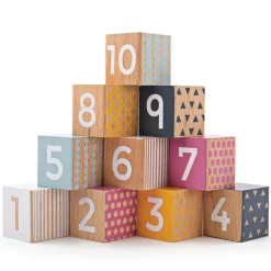 Wooden Number Blocks - FSC 100%