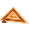 Wooden Stacking Triangles