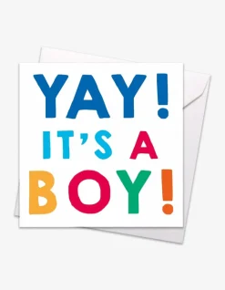 YAY! It's a Boy Cards