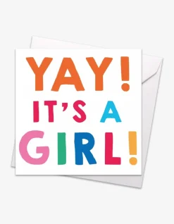 YAY! It's a Girl Card