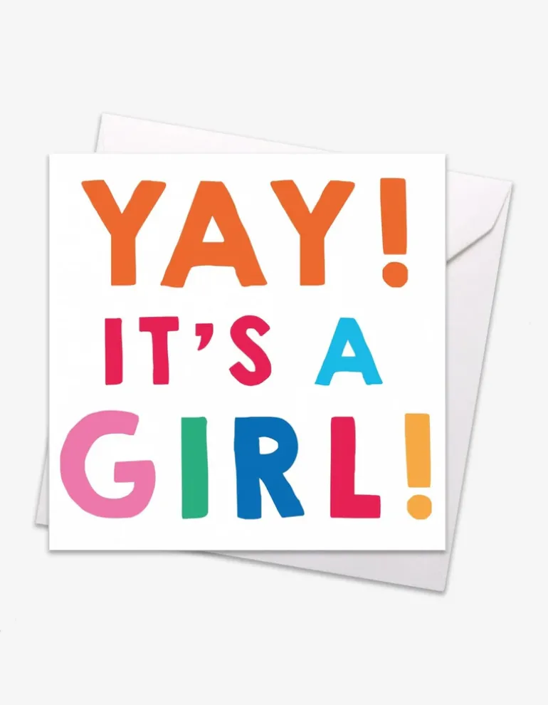 YAY! It's a Girl Card