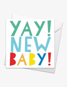 Yay New Baby Card