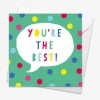 You're the Best Speech Bubble Card